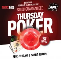 Poker - Thursdays